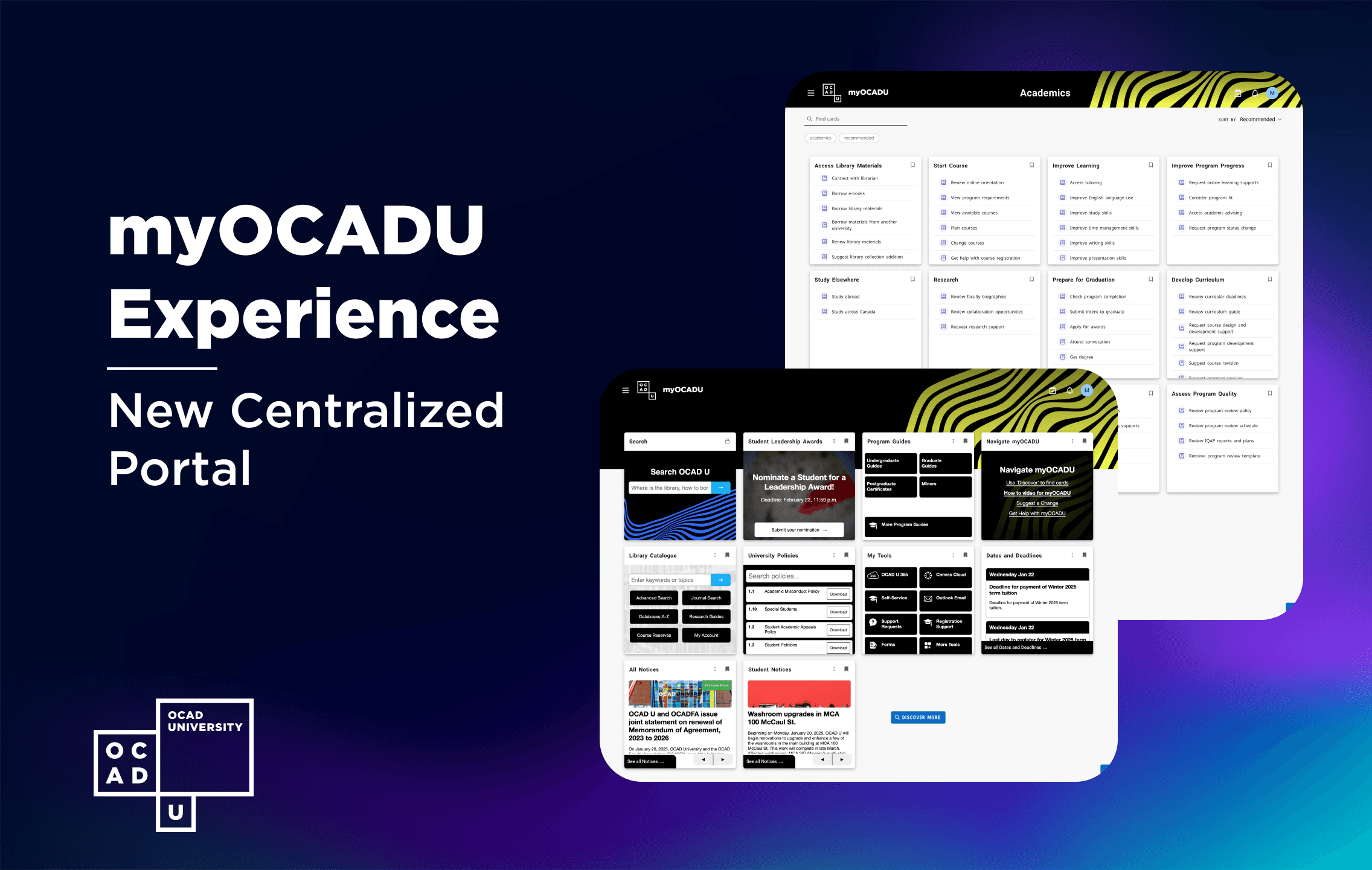 myOCADU student portal